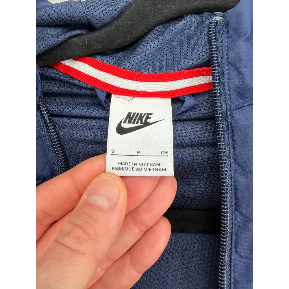 Nike Youth Blue Paris Saint-Germain Anthem Full-Zip Jacket Size Small